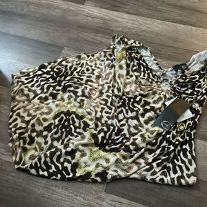 JustCavalli Animal Print Dress